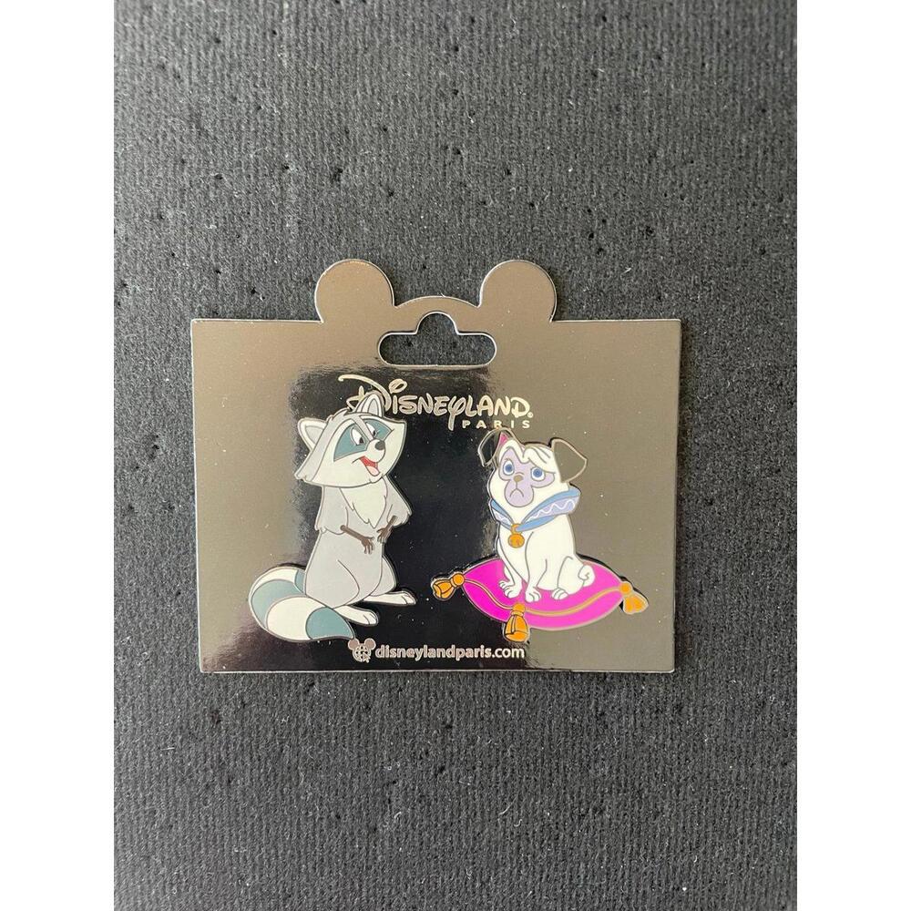 Disneyland Paris Percy and Meko Pocahontas pins
